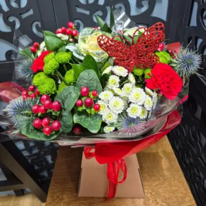 Christmas Bouquets Timeless Flowers and Treats Washington Galleries 251217 3